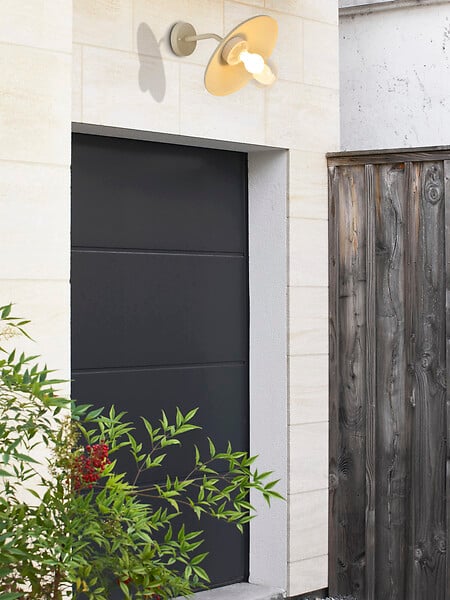 COREP - Applique extérieure acier Crème Little Garden CALVI IP65 - large