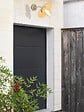 COREP - Applique extérieure acier Crème Little Garden CALVI IP65 - vignette