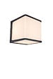 LUTEC - Applique murale LED aluminium DOBLO Gris foncé 22W - vignette