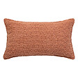 ATMOSPHERA - Coussin décoratif Bouclette Terracotta 30 x 50 cm - vignette