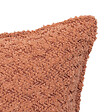 ATMOSPHERA - Coussin décoratif Bouclette Terracotta 30 x 50 cm - vignette