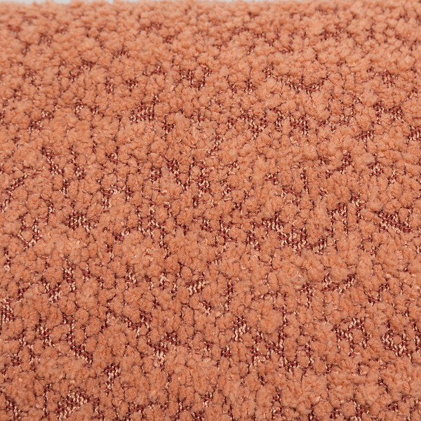 ATMOSPHERA - Coussin décoratif Bouclette Terracotta 30 x 50 cm - large