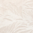 ATMOSPHERA - Coussin décoratif flanelle Beige lin motif en relief 40 x 40 cm - vignette