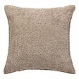 ATMOSPHERA - Coussin décoratif Bouclette Beige Lin 45 x 45 cm - vignette