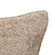 ATMOSPHERA - Coussin décoratif Bouclette Beige Lin 45 x 45 cm - vignette