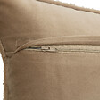 ATMOSPHERA - Coussin décoratif Bouclette Beige lin 30 x 50 cm - vignette