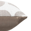 ATMOSPHERA - Coussin décoratif jacquard chenille Beige Lin 40 x 40 cm - vignette