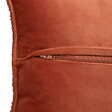 ATMOSPHERA - Coussin décoratif Bouclette Terracotta 45 x 45 cm - vignette