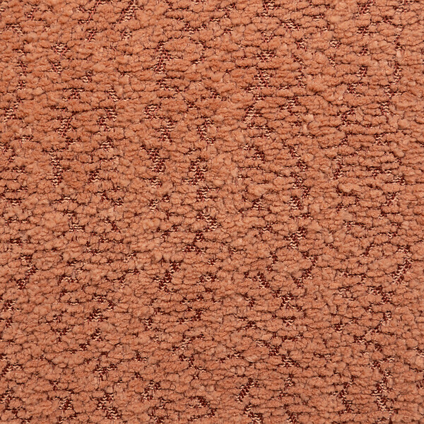 ATMOSPHERA - Coussin décoratif Bouclette Terracotta 45 x 45 cm - large