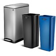 KITCHEN MOVE - Poubelle pédale tri sélectif EDGE 50L - vignette