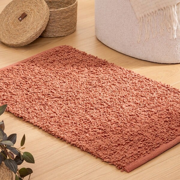 ATMOSPHERA - Tapis décoratif tissage effet bouclette 60 x 90 cm - large