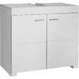 TECTAKE - Meuble sous-lavabo Idris, 2 compartiments, capacité de charge env. 35 kg - vignette