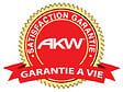 AKW - Siège de douche rembourré avec dossier et accoudoirs - Gris- réf : 02130P - AKW - vignette