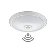 EDM - Plafonnier avec Détecteur et Éclairage de Secours 16W 1100lm (78W) - Blanc Naturel 4000K - vignette
