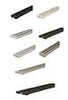 SCHLUTER - Caniveau filant KERDI LINE VARIO WAVE 34 - Noir graphite mat - Longueur: 1200mm- réf : KLVRD10MGS120 - SCHLUTER - vignette
