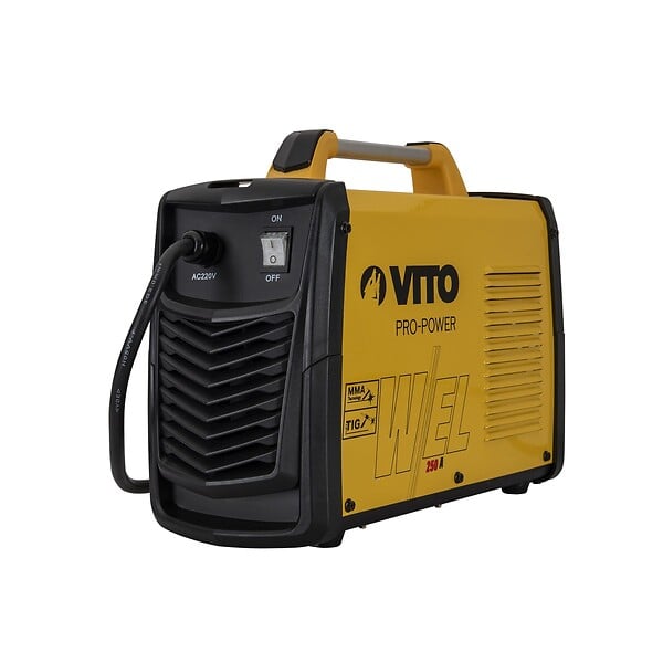 VITO - Poste a souder Inverter MMA 250A Soude Baguettes électrodes de Ø 1.6 à 5 mm Malette VITO - large