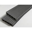 MCCOVER - PACK 1 m² lame de terrasse composite Dual - Gris anthracite, L : 360 cm , l : 14 cm, E : 25mm - vignette