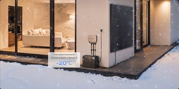 ECOFLOW - KIT SOLAIRE ÉTANCHE AVEC BATTERIE 2 kWh + MICRO-ONDULEUR POWERSTREAM ET CÂBLE DE CONNEXION - large