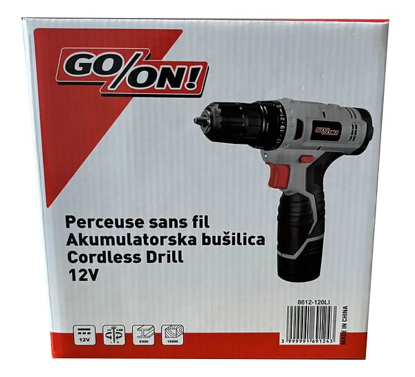 GO/ON - Perceuse visseuse sans fil - 12V - large