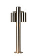 LUCIDE - Borne extérieure - Acier - Arne-LED - Chrome - 2x5W - vignette