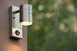 LUCIDE - Spot mural extérieur LED - Acier - ARNE - Chrome satiné - 5W - vignette
