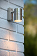 LUCIDE - Spot mural extérieur - Acier - ARNE-LED - Chrome - LED 5W - vignette