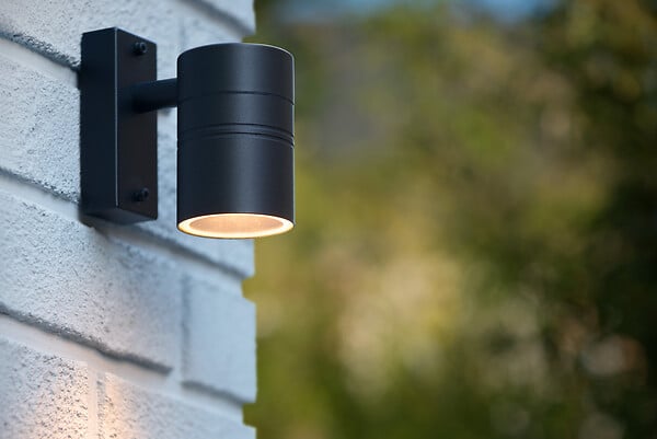 LUCIDE - ARNE-LED Spot mural Extér.-Noir-Ø6,3-LED-1xGU10-5W - large