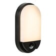 LUCIDE - Applique murale extérieure LED - HUPS IR - Noire - 10W - vignette