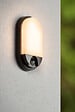 LUCIDE - Applique murale extérieure LED - HUPS IR - Noire - 10W - vignette