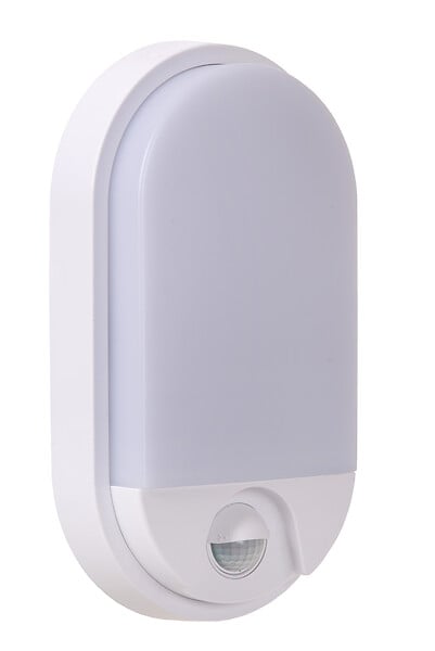 LUCIDE - HUPS IR Applique mur. Extér.-Blanc-LED-10W-3000K - large