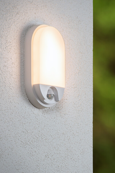 LUCIDE - HUPS IR Applique mur. Extér.-Blanc-LED-10W-3000K - large