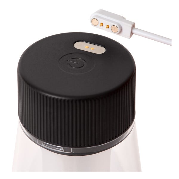 LUCIDE - Lampe de table PVC Lorali Noir - 1,2W LED - large