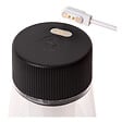 LUCIDE - Lampe de table PVC Lorali Noir - 1,2W LED - vignette