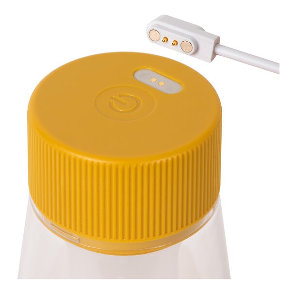 LUCIDE - Lampe de table rechargeable - PVC - Lorali Jaune - LED 1,2W - large