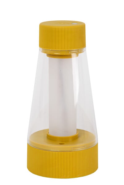 LUCIDE - Lampe de table rechargeable - PVC - Lorali Jaune - LED 1,2W - large