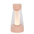 LUCIDE - Lampe de table PVC LORALI Rose LED dimmable 1.2W - vignette