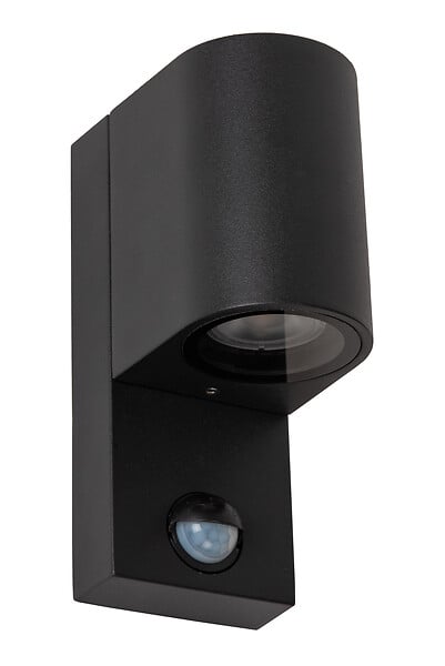 LUCIDE - ZARO IR Spot mural Extér.-Noir-1xGU10-7W-IP65 - large