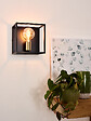 LUCIDE - RUBEN Applique mur.-Noir-1xE27-40W-Mtal - vignette