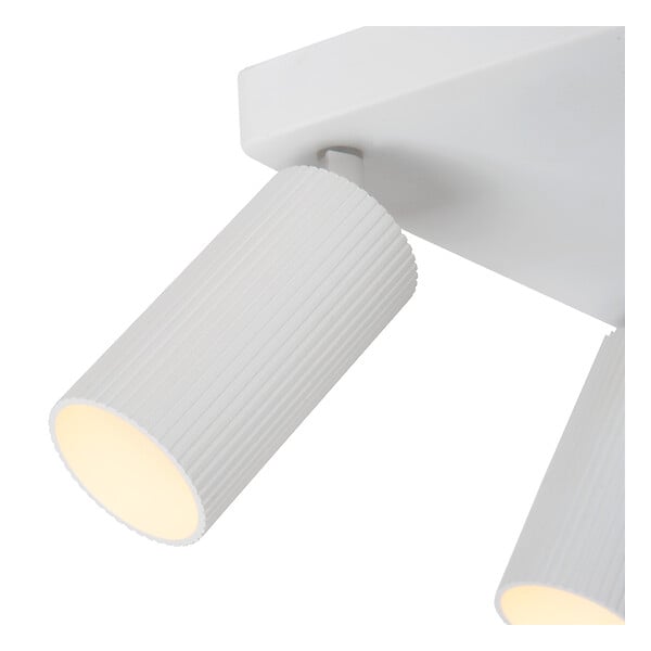 LUCIDE - Spot plafond aluminium CLUBS Blanc 4xGU10 40W - large