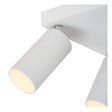 LUCIDE - Spot plafond aluminium CLUBS Blanc 4xGU10 40W - vignette