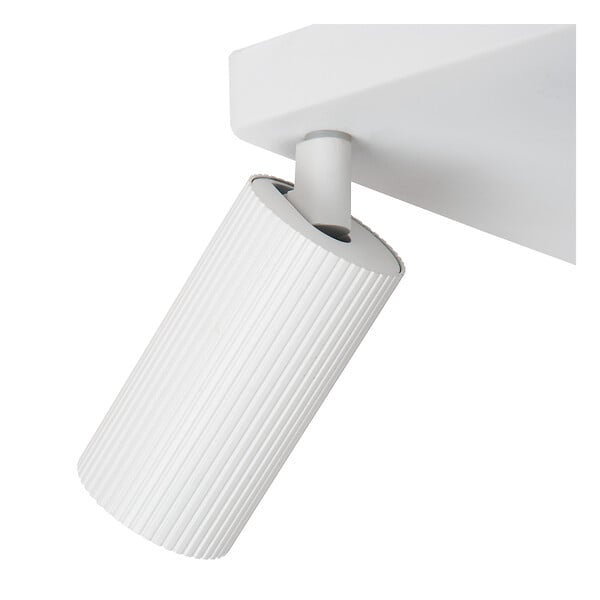 LUCIDE - Spot plafond aluminium CLUBS Blanc 4xGU10 40W - large