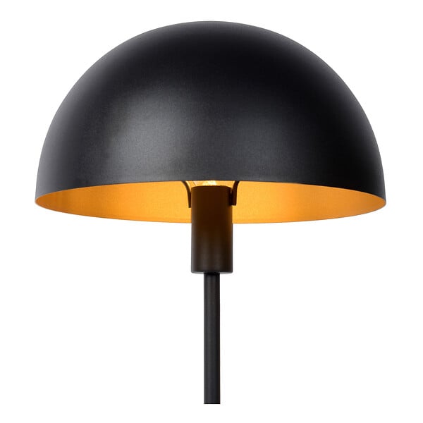 LUCIDE - Lampe de table Siemon - Acier - Noir - 25W - large