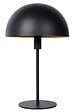 LUCIDE - Lampe de table Siemon - Acier - Noir - 25W - vignette