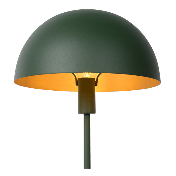 LUCIDE - SIEMON Lampe de tab.-Vert-25-1xE14-25W-Acier - large
