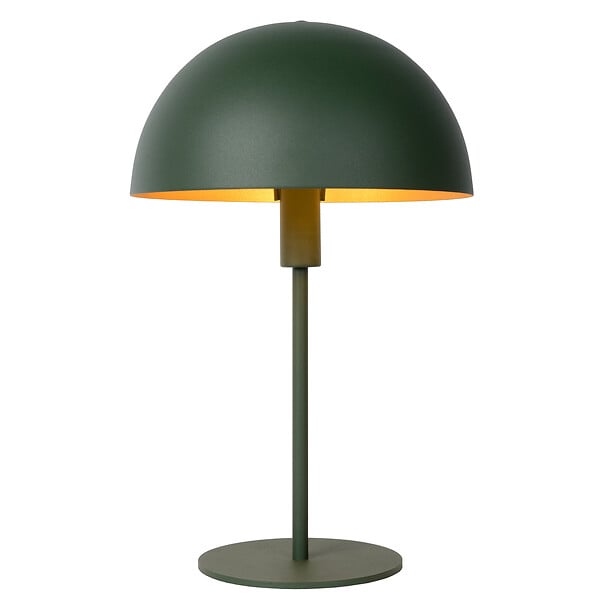 LUCIDE - SIEMON Lampe de tab.-Vert-25-1xE14-25W-Acier - large