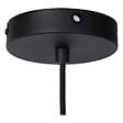 LUCIDE - Suspension acier design - Siemens - Noire - E27 40W - vignette