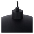 LUCIDE - Suspension acier design - Siemens - Noire - E27 40W - vignette