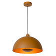 LUCIDE - Suspension jaune ocre - Acier - Siemon - 40cm - 40W E27 - vignette