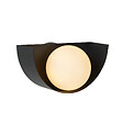 LUCIDE - Applique murale BENNI - Acier - Noir - 28W - vignette