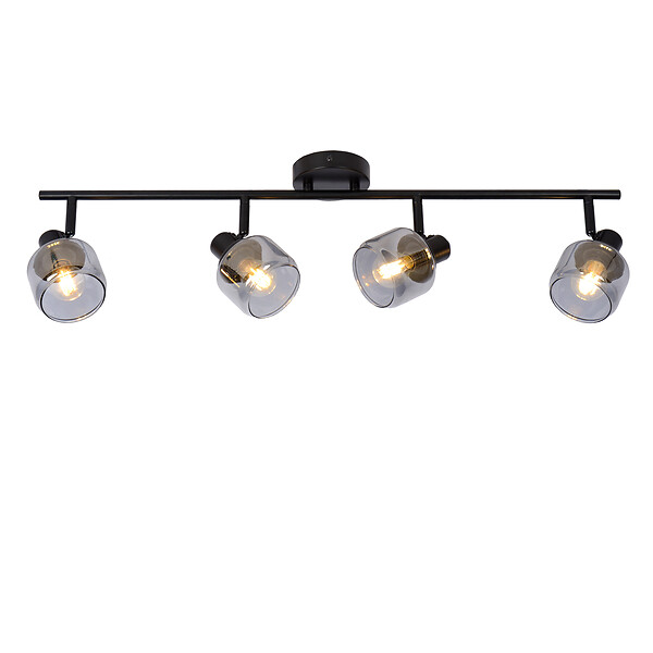 LUCIDE - Spot plafond métal - Bjorn - Noir - 4xE14 40W - large